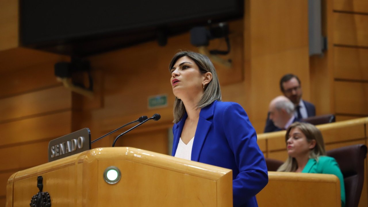 La senadora del Grupo Socialista, Inma Sánchez