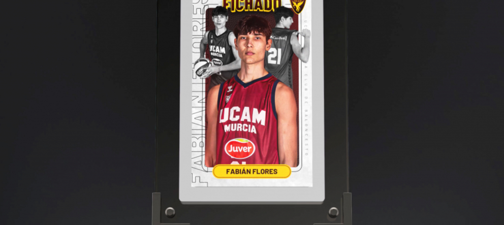 Fabi&aacute;n Flores, promesa del UCAM Murcia CB (foto: UCAM Murcia CB)