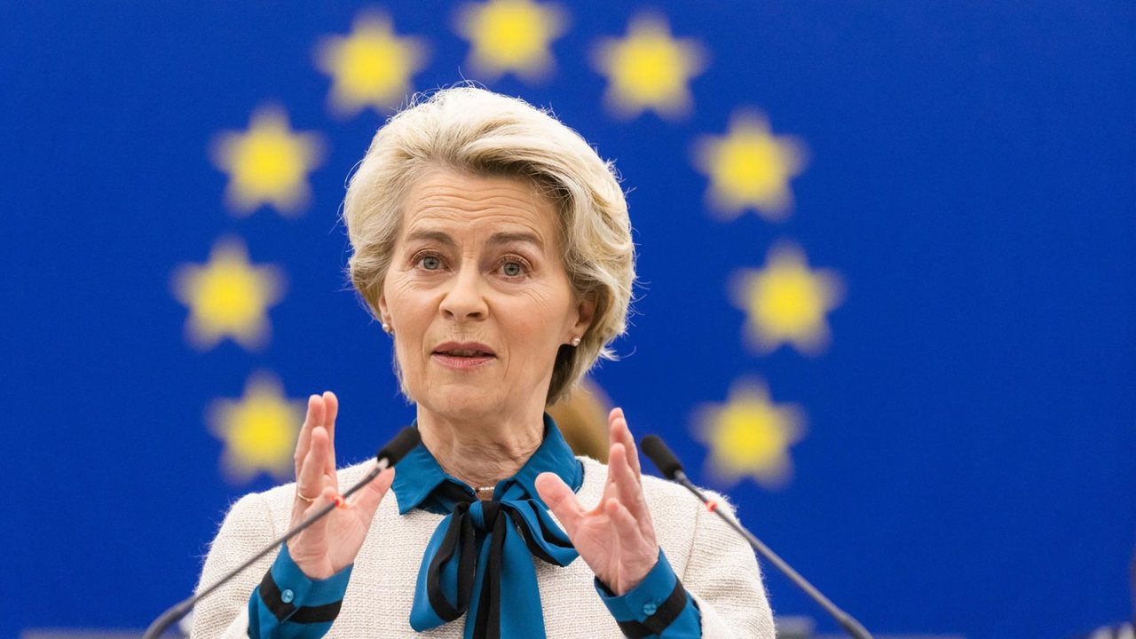 La presidenta de la Comisión Europea, Úrsula Von der Leyen