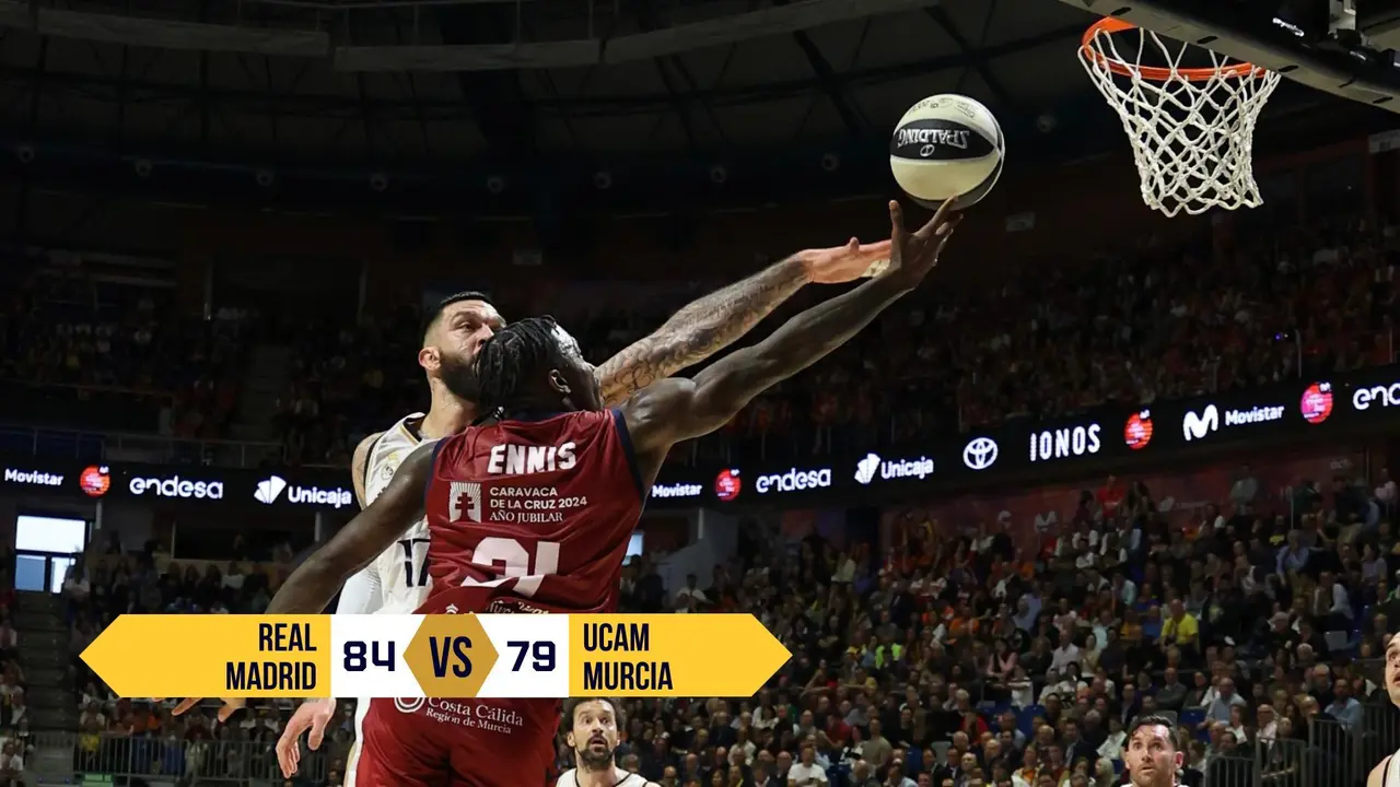 El UCAM Murcia se va de la Copa complicando la vida al Real Madrid (foto: UCAM Murcia)