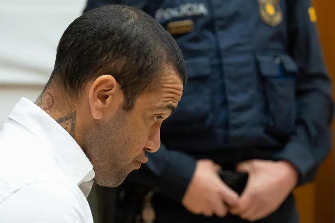 Dani Alves, exjugador del FC Barcelona, ante el juez (foto: EP)