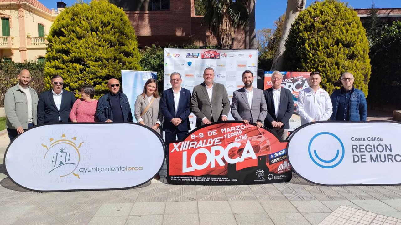 Presentación oficial XIII Rallye Tierras Altas de Lorca