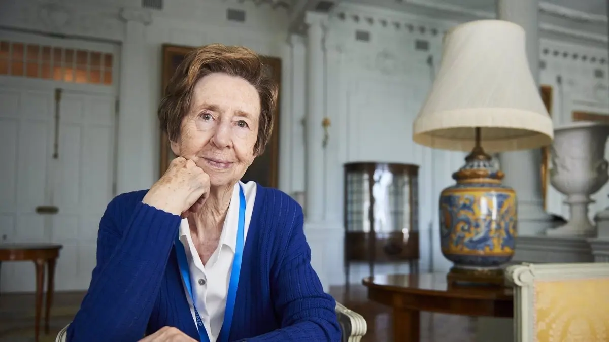 La investigadora Margarita Salas en la UIMP (foto: EP)