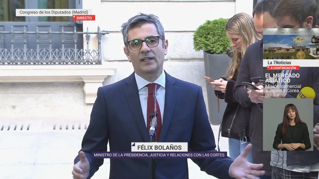 Felix Bola&ntilde;os, ministro de