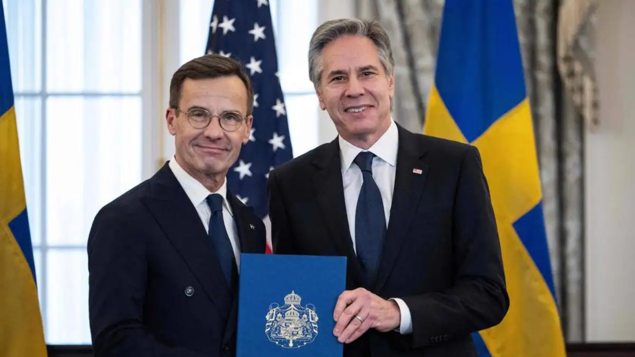 Suecia firma su adhesión a la OTAN