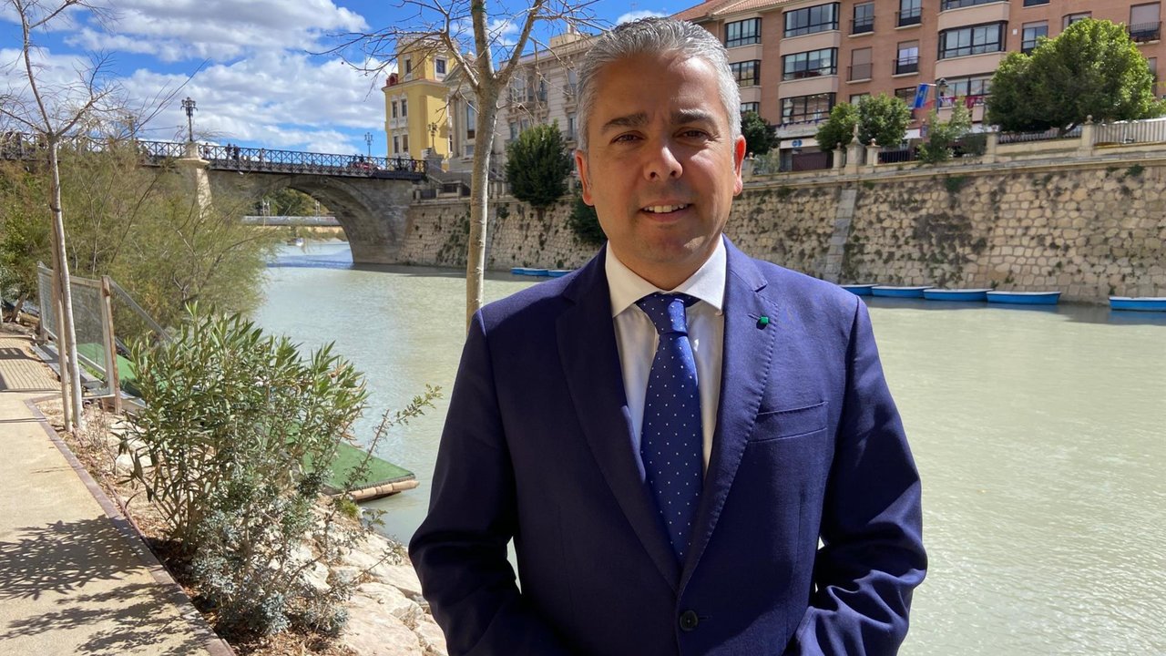El secretario ejecutivo de Agua del Partido Popular de la Región de Murcia y diputado regional, Jesús Cano