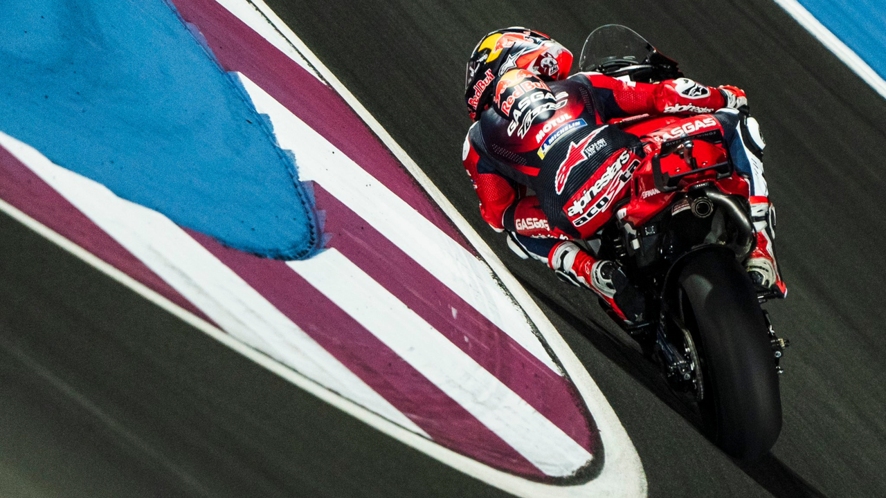 Pedro Acosta, en Qatar
