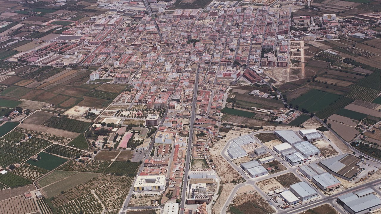 Vista aérea de Almoradí