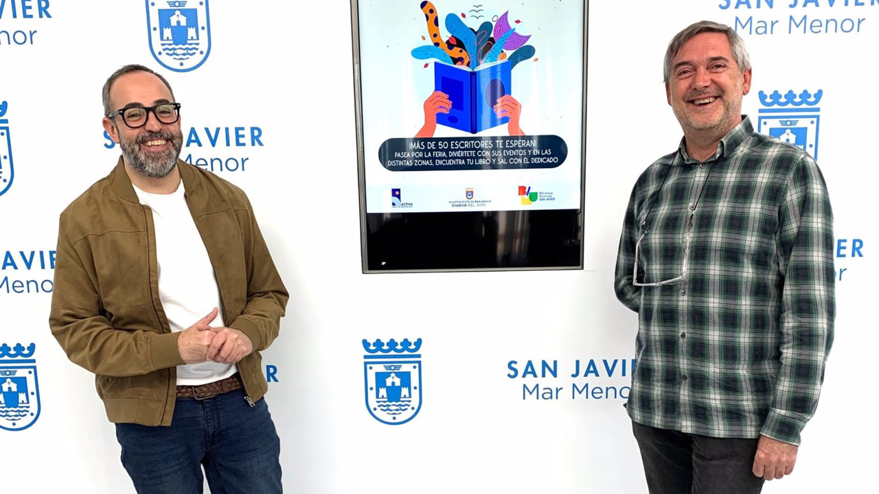 Presentaci&oacute;n de la Feria del Libro de San Javier