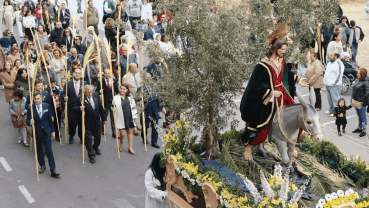 Procesi&oacute;n del Domingo de Ramos en San Pedro del Pinatar