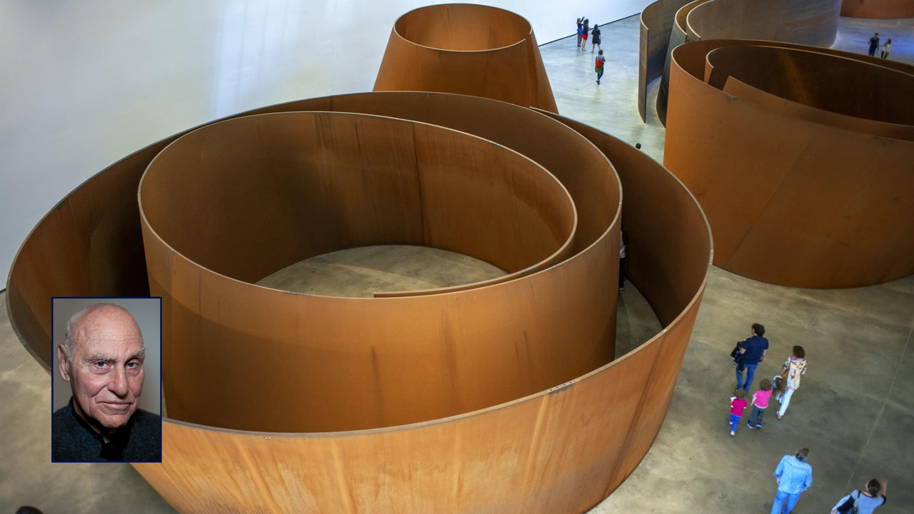 'La materia del tiempo', obra de Richard Serra en el Museo Guggenhein de Bilbao