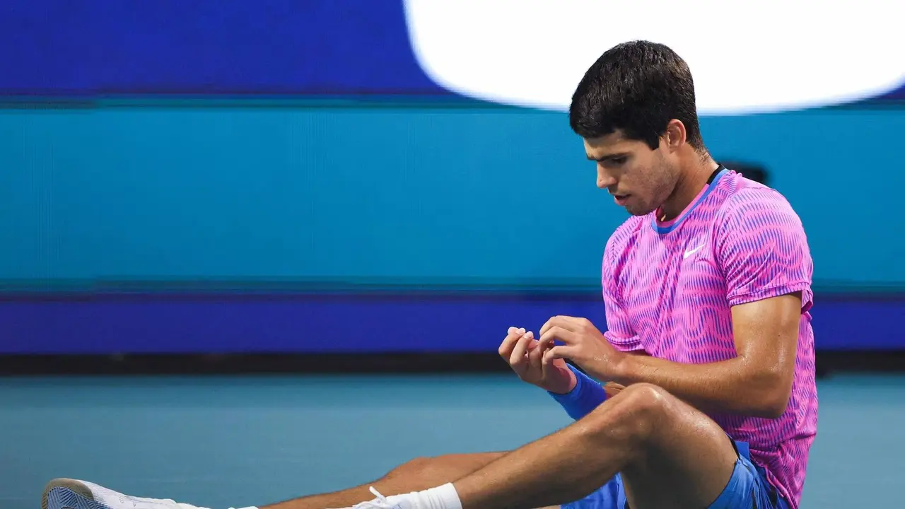 Carlos Alcaraz cae en cuartos de final del Miami Open (foto: EP)