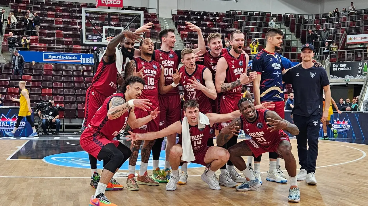El UCAM Murcia CB jugar&aacute; la Final Four de la Champions en Belgrado (foto: UCAM Murcia CB)
