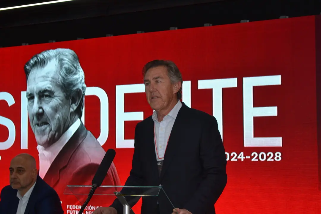Jos&eacute; Miguel Monje Carrillo, reelegido como presidente de la Federaci&oacute;n de F&uacute;tbol de la Regi&oacute;n de Murcia (foto: FFRM)