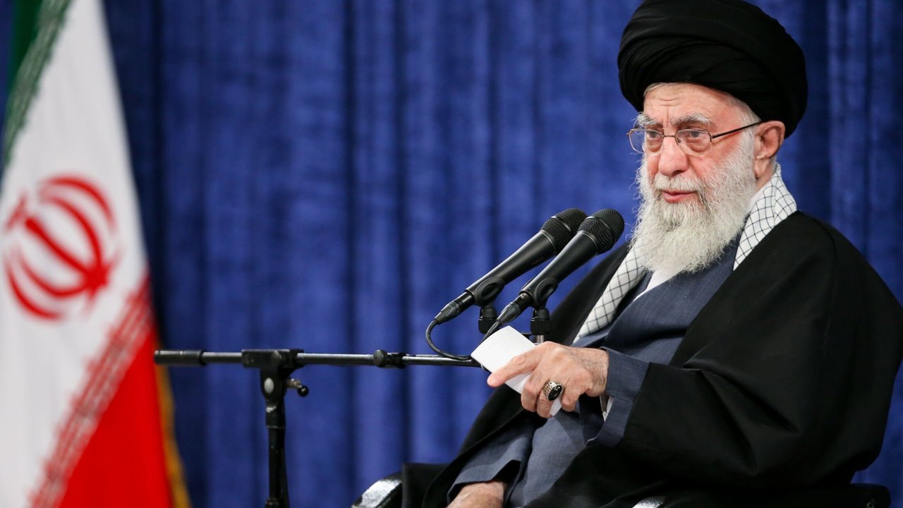 El ayatolá Seyed Alí Jameneí, Líder de la Revolución Islámica.