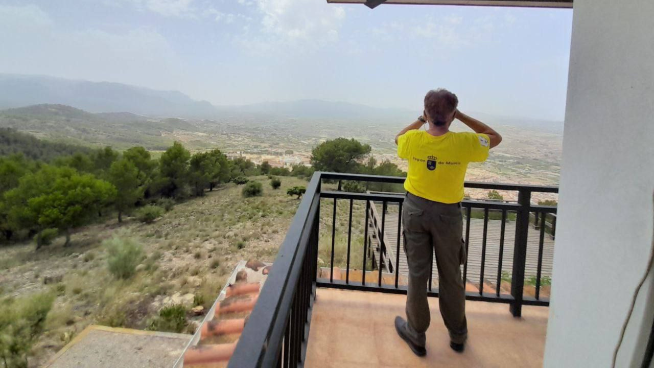 Un vigilante forestal