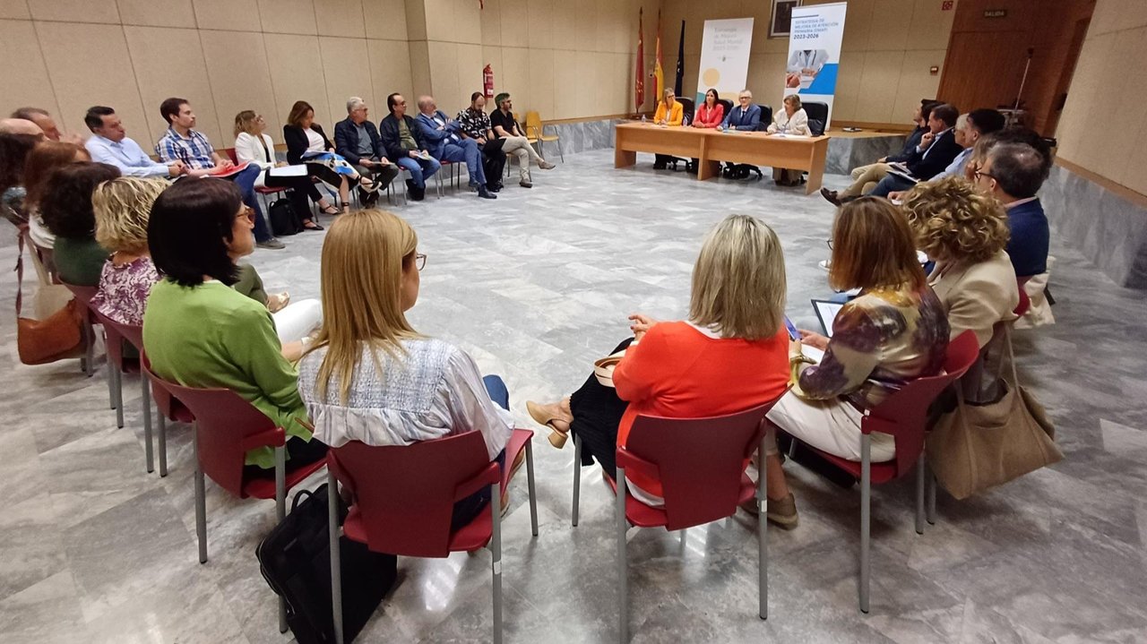 Primera reunión de la nueva Comisión de Atención Primaria y Salud Mental (foto: CARM)
