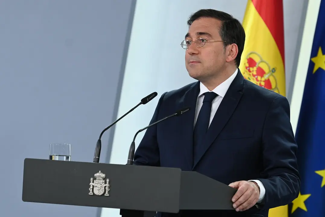 El ministro de Asuntos Exteriores, Uni&oacute;n Europea y Cooperaci&oacute;n, Jos&eacute; Manuel Albares