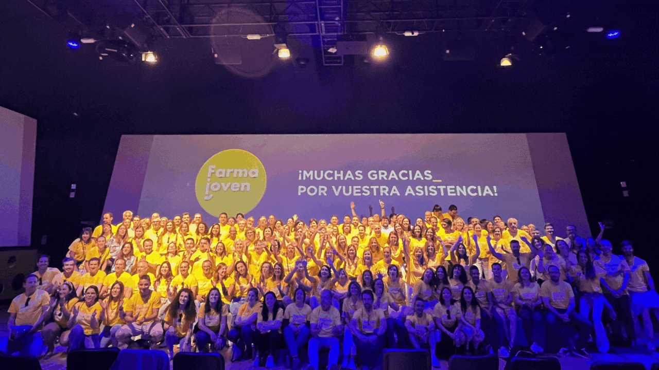 El presidente de Hefame, la divulgadora Boticaria Garc&iacute;a, el Sell-out Associate director de la consultora Iqvia, Guillermo Dur&aacute;n y el consultor en innovaci&oacute;n y tecnolog&iacute;a Javier Sirvent protagonizan la jornada, dinamizada por Jamming Teatro