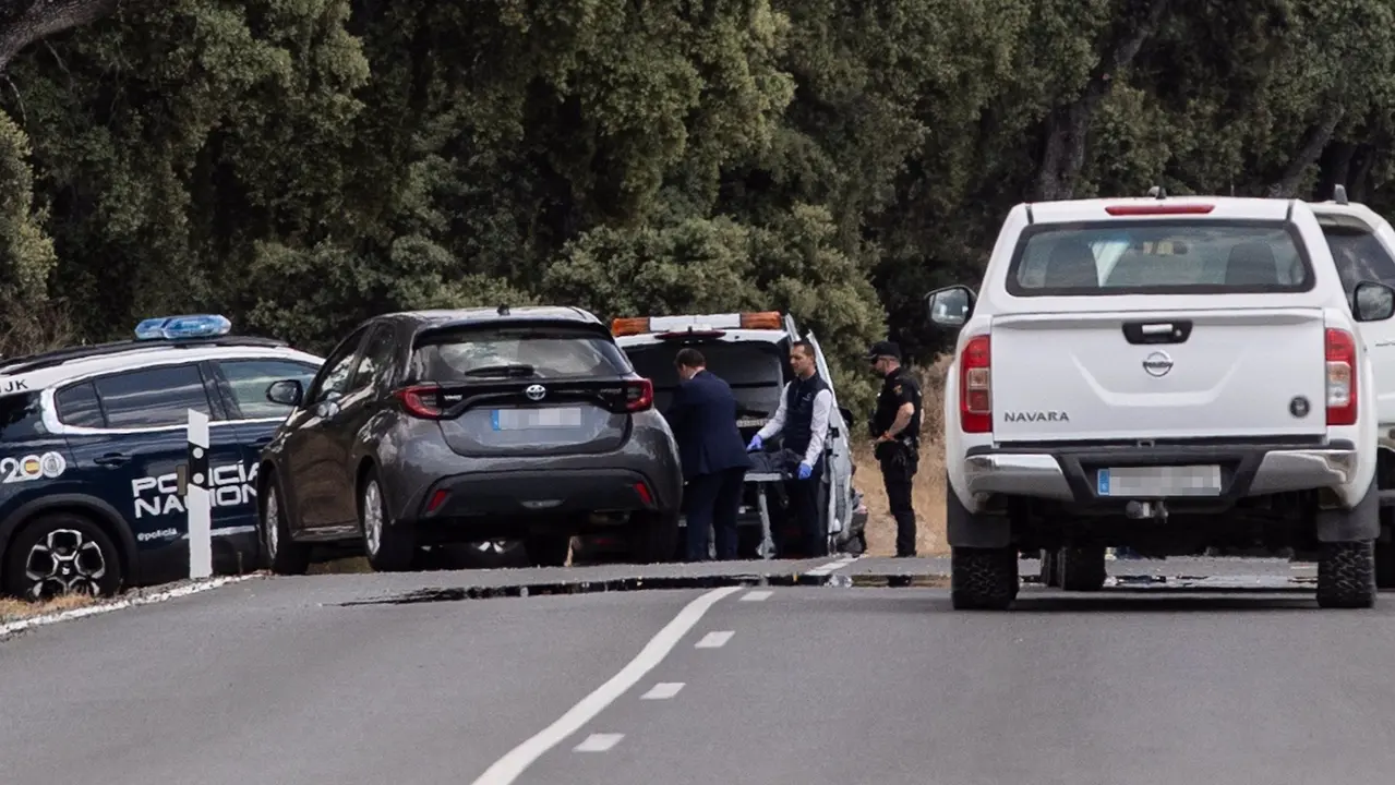 Lugar del tiroteo que acab&oacute; con la vida de Borja Villac&iacute;s en Madrid (foto: EP)