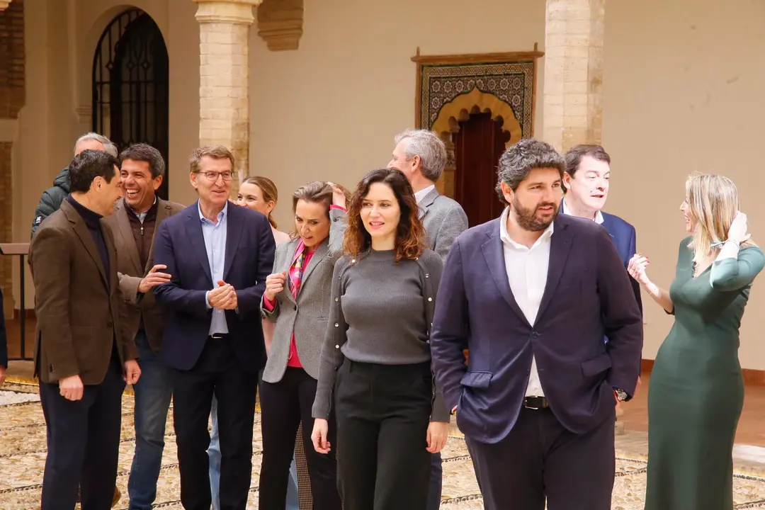 Imagen de archivo de los barones del PP