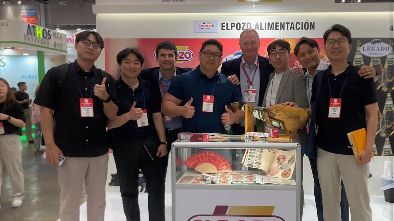 ElPozo Alimentaci&oacute;n en la feria de alimentaci&oacute;n m&aacute;s importante de Corea del Sur (foto: agencias)