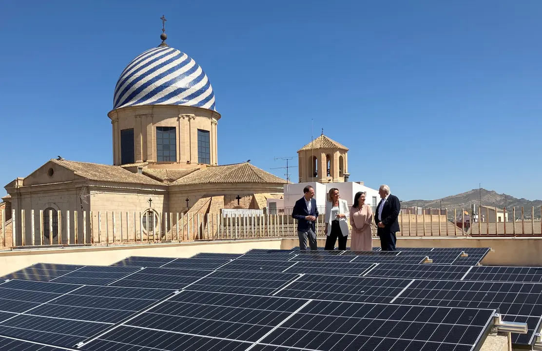 Visita a las instalaciones cedidas a Yecla por Iberdrola (foto: Iberdrola)