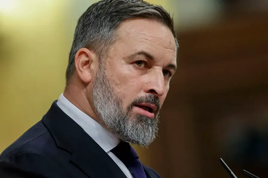 Santiago Abascal, l&iacute;der de Vox