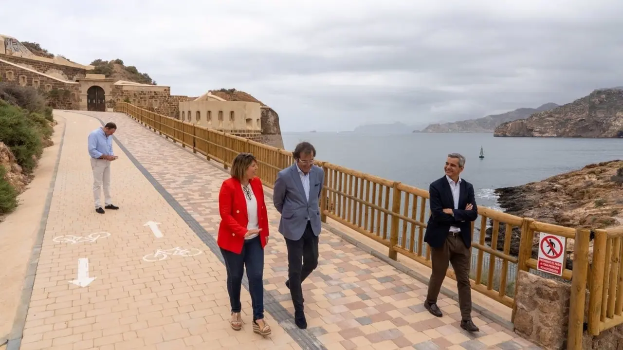 Senda peatonal de Cala Cortina (foto: Ayuntamiento de Cartagena)