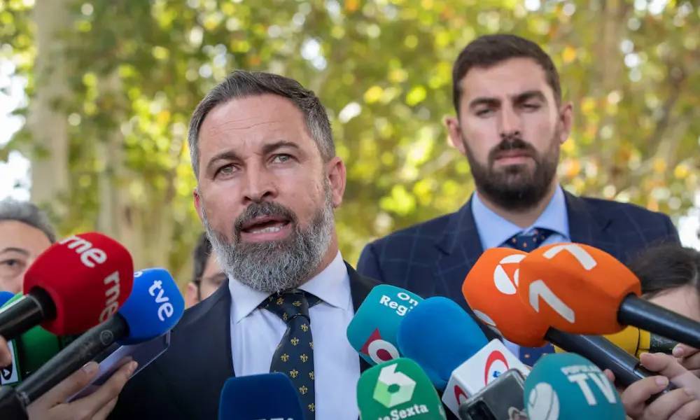 Abascal, con Jos&eacute; &Aacute;ngel Antelo