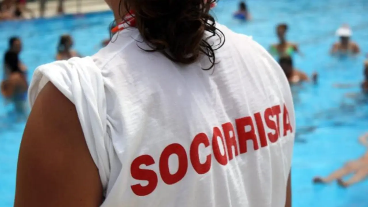 Imagen de archivo de un socorrista
