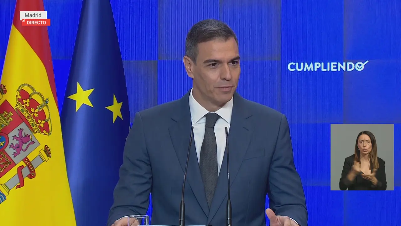 Pedro S&aacute;nchez, presidente del Gobierno (foto: La 7)