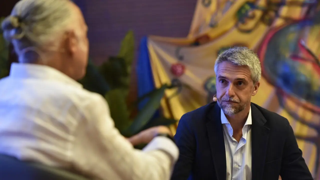 Carlos Franganillo recibe el 'Castillete de oro' del Cante de las Minas
