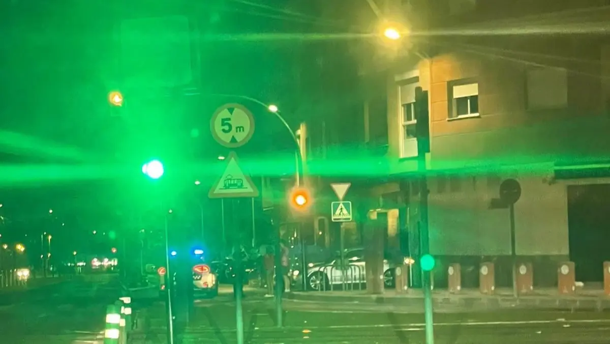 Intentar robar en un local de apuestas en Murcia (foto: La 7)