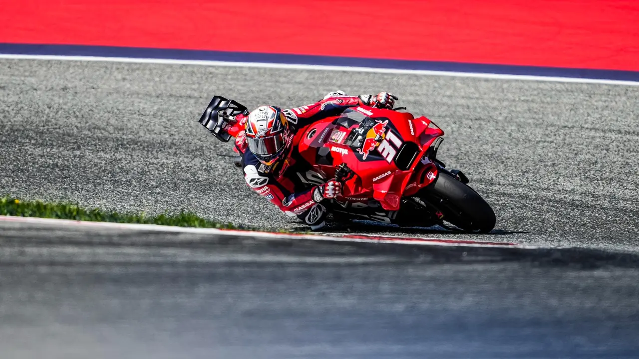 Pedro Acosta en el circuito del GP de Austria 2024 (foto: Pedro Acosta)