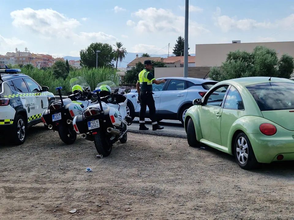Control de la Guardia Civil