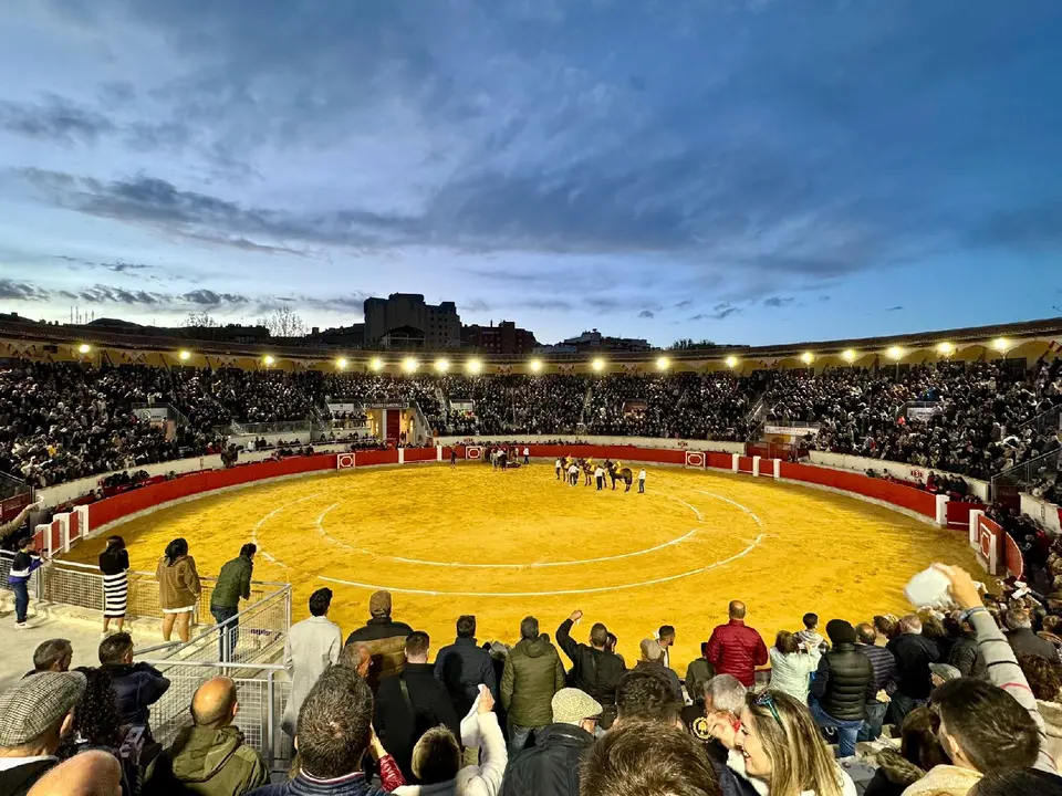 Plaza de Toros de Lorca, en la corrida de reinauguraci&oacute;n | Foto: Ayto. de Lorca