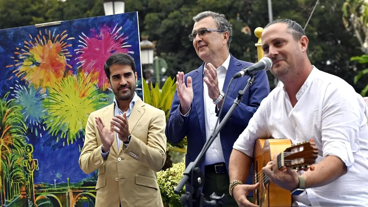 Imagen de la presentaci&oacute;n de la banda sonora a la Feria de Murcia 2024 (foto: Juanchi L&oacute;pez)