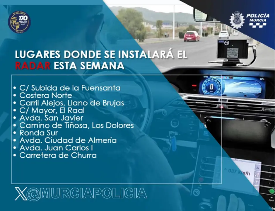 &copy; Polic&iacute;a local de Murcia