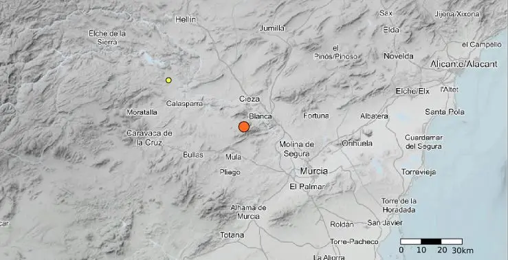 Terremoto en la Regi&oacute;n de Murcia