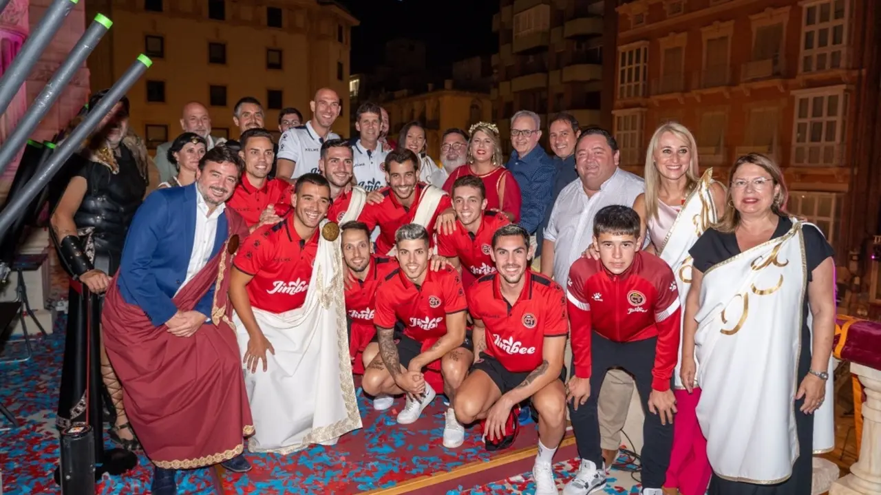 Carthagineses y Romanos vibran con el arte y salero del preg&oacute;n del Jimbee Cartagena (foto: Ayuntamiento de Cartagena)