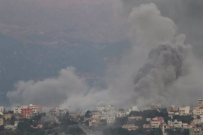 Bombardeos israel&iacute;es en el sur de L&iacute;bano (foto: EP)