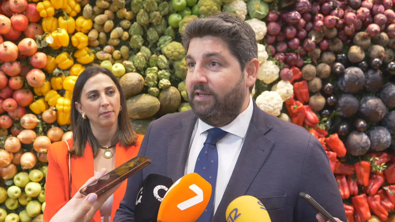 Fernando L&oacute;pez Miras, en la feria Fruit Attraction (foto: La 7)