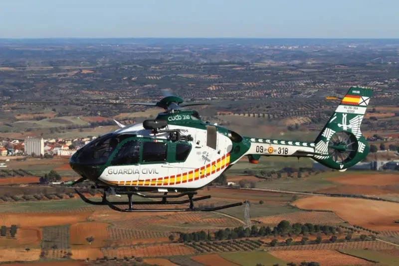 Helic&oacute;ptero de la Guardia Civil