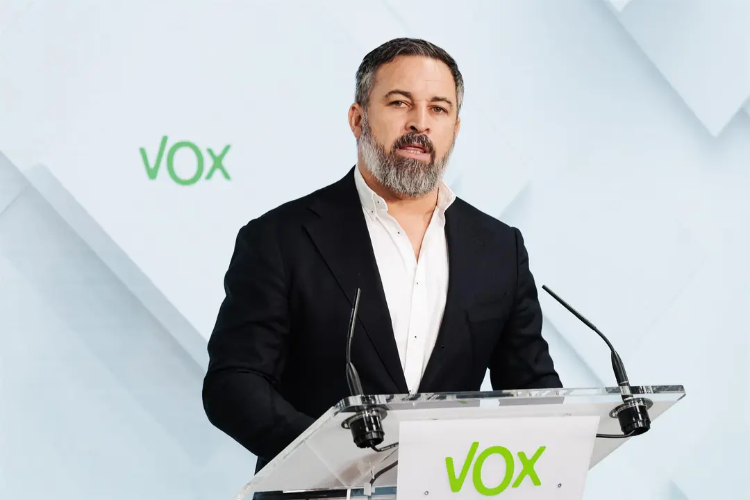 El l&iacute;der de Vox, Santiago Abascal