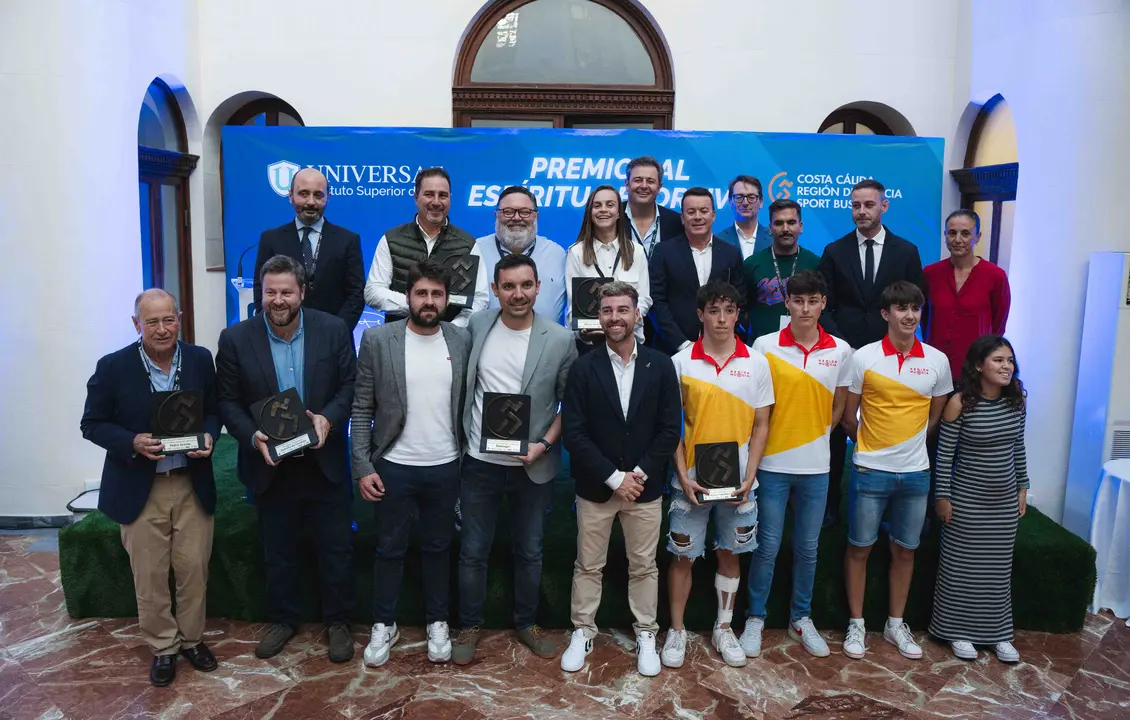 Foto de familia - V Premios al Esp&iacute;ritu Deportivo Universae-SBW