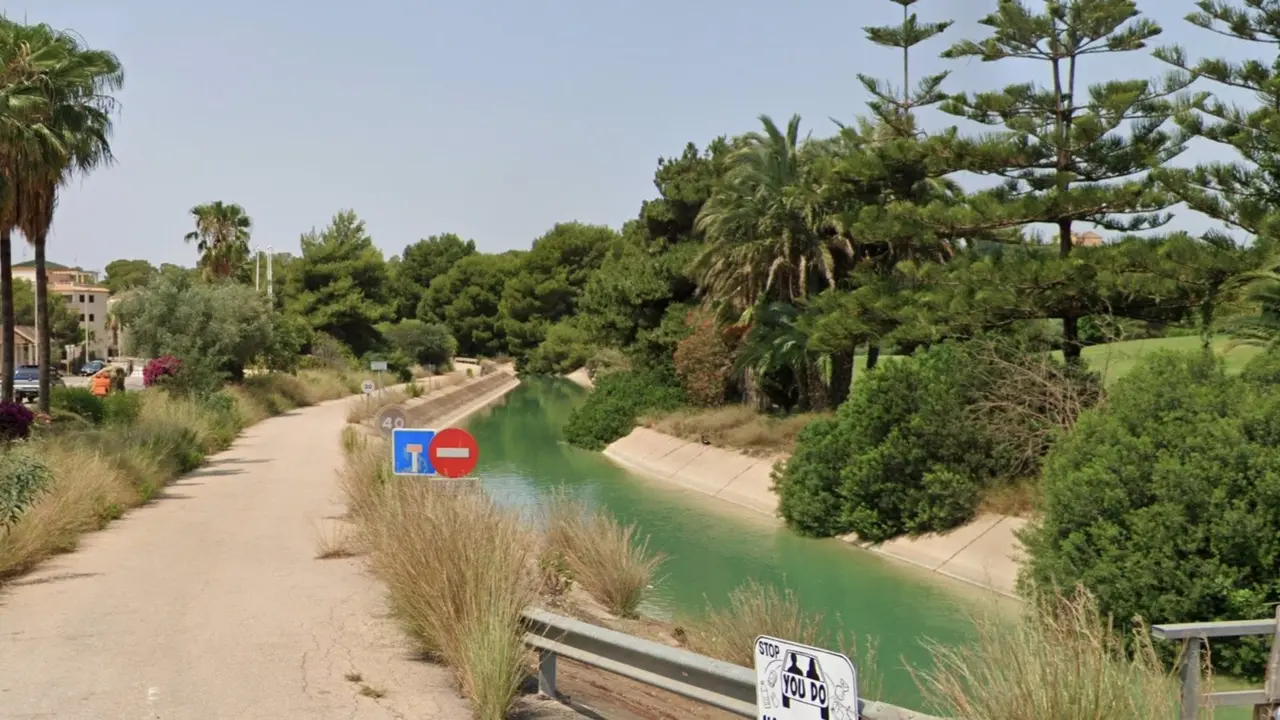 Canal del trasvase Tajo-Segura en Orihuela Costa, en una imagen de archivo