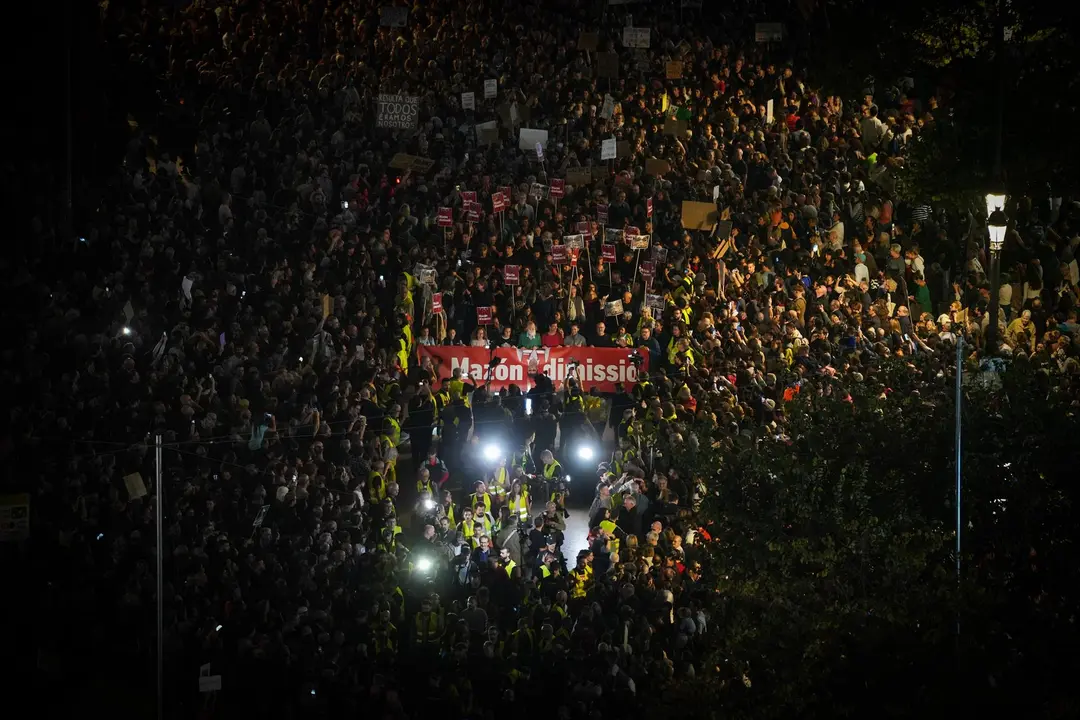 Manifestaci&oacute;n en Valencia