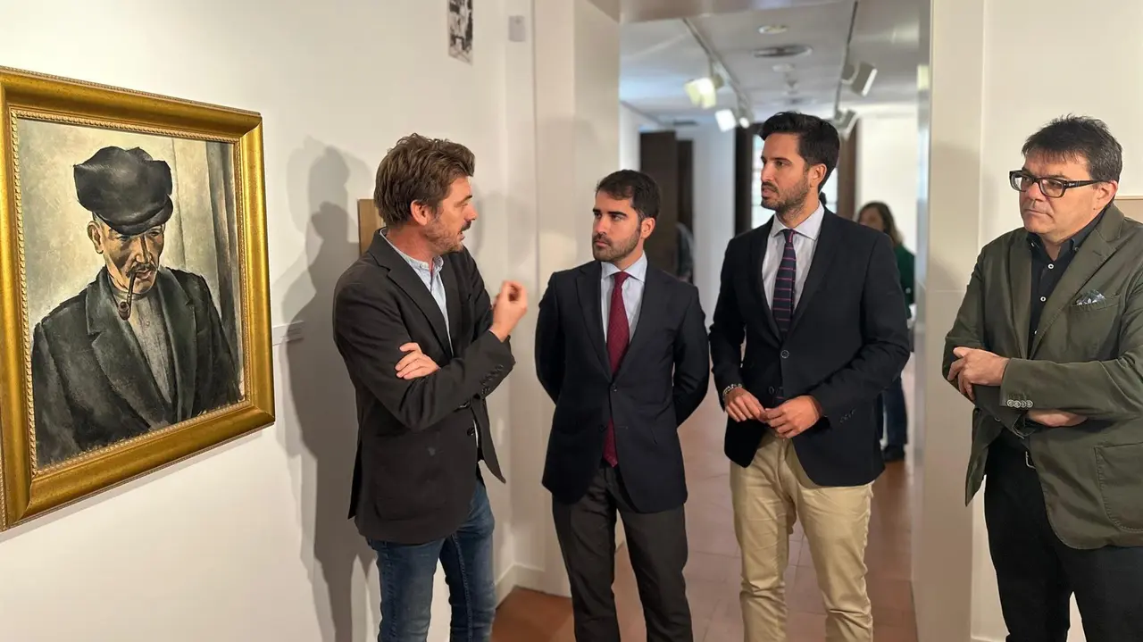 La obra 'Retrato de mi padre', de Ram&oacute;n Gaya, vuelve al museo murciano que lleva el nombre del pintor gracias a un acuerdo de cesi&oacute;n por cinco a&ntilde;os con el Museo de Bellas Artes del municipio (foto: Ayuntamiento de Murcia)
