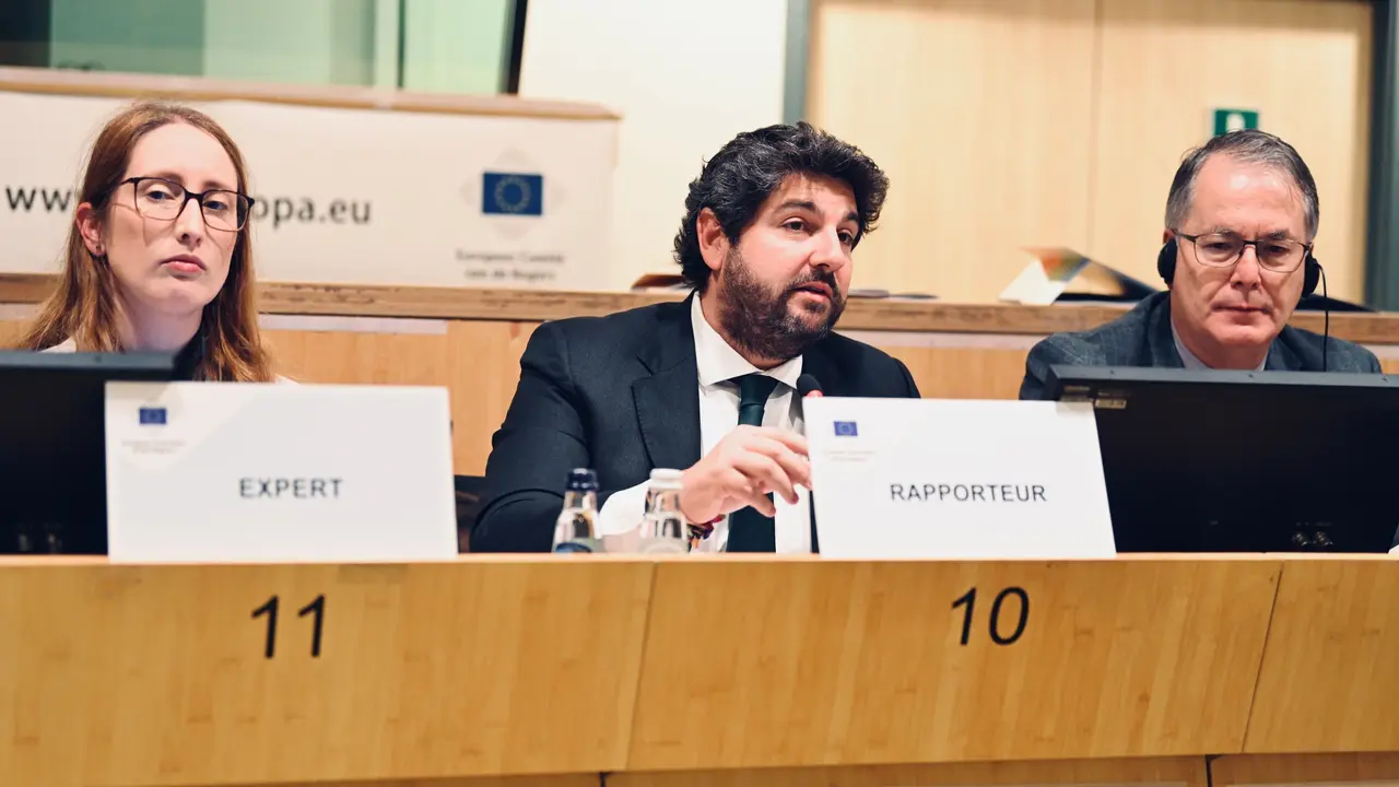 Fernando L&oacute;pez Miras este mi&eacute;rcoles en Bruselas